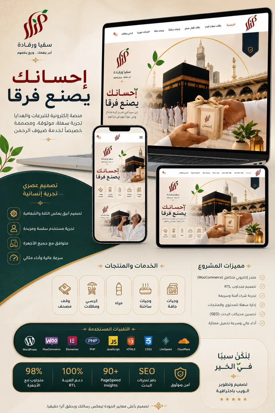 Screenshot of the Ghitha website