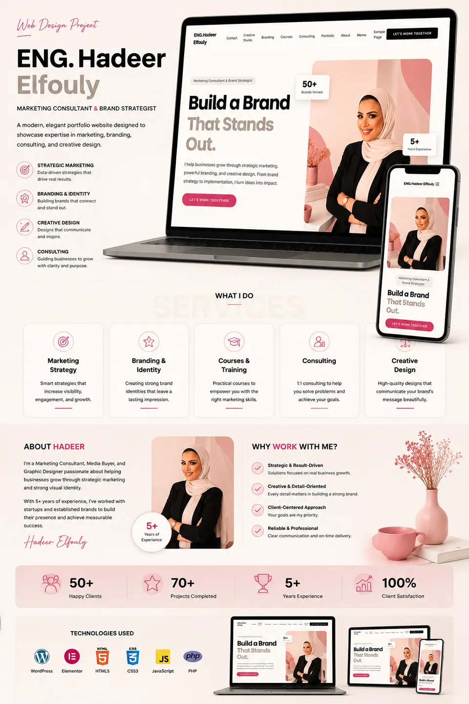 Screenshot of the Hadeer website